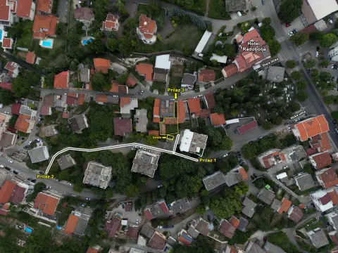 Prestižna lokacija u srcu grada - zemljište sa objektima i garažom