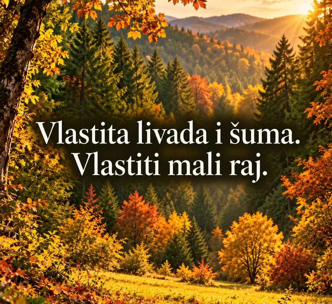 Jedinstveno zemljište i šuma u zagrljaju prirode - potpuni mir i privatnost